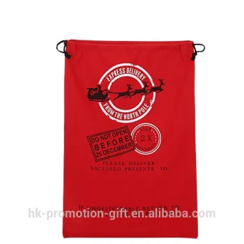 Eco friendly Christmas Laundry cotton gift bag in stock with SGS certificate                        
                                                                                Supplier's Choice