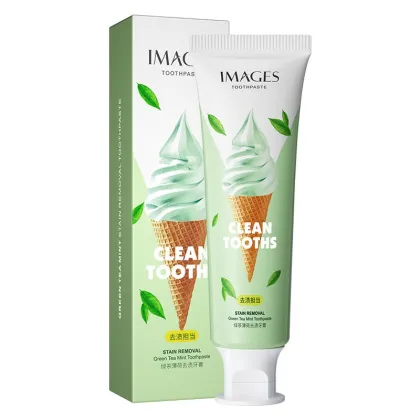 IMAGES Clean care fresh breath whitening toothpaste