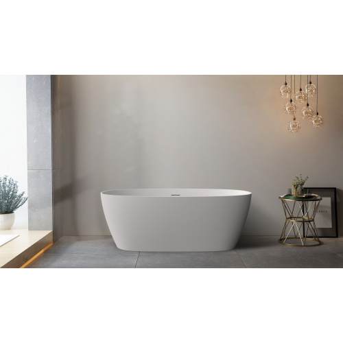 Oval Standing Tub Oval Freestanding Bathtub In White Color Factory