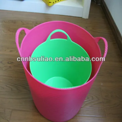flower water bucket garden