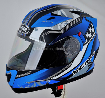 ECE bergaya bergaya visor flip-up Helmet Motosikal Peribadi YM-925