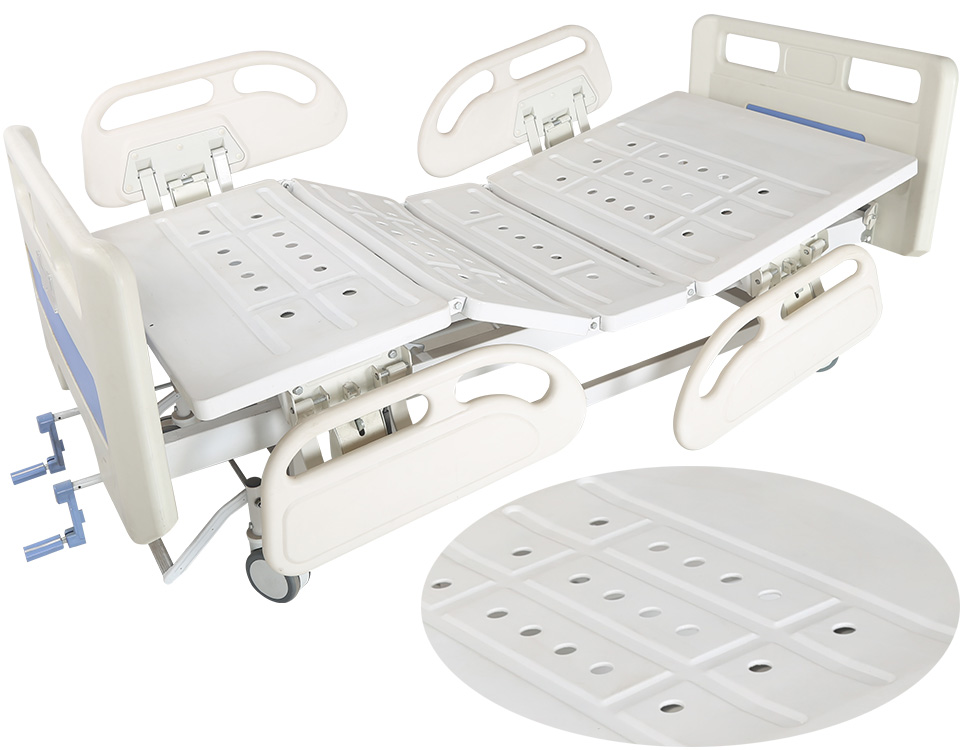 Manual type hospital equipment bed care bed