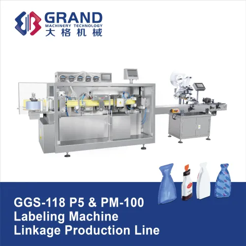 GGS-118 P5 lotion cair mengisi mesin penyegel