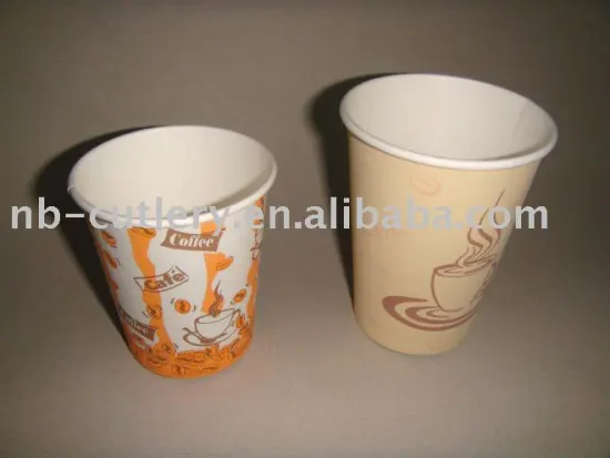 Disposable paper cup