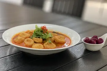 Ready to Cook Tom-Yum-Goong Fish Curd Home Eating
