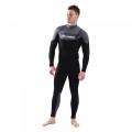 Hight Quality Ultra strech zipper freediving oem blind stitch neoprene men surfing wetsuit