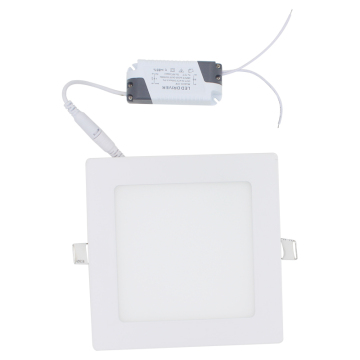 Ultra cienki panelu LED Downss: 3W-24W okrągły/kwadratowy sufit zagłębione światła