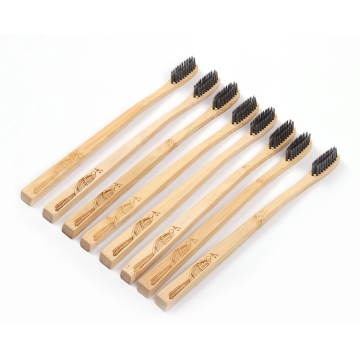 Eco-friendly Handle Detachable Head Bamboo Toothbrush