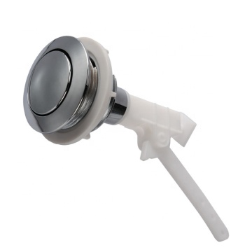 Chrome Abs Plastique à bouton-bouton rond Round Bouton Flush Pandon 38 mm HA101-1