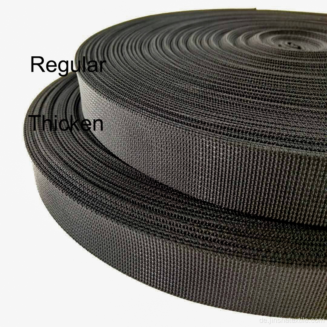 2,5 cm Gurtgürtel Imitation Nylon -Gurtband