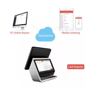 Aluminum 17'' Desktops Touch Screen POS with NFC