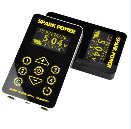 Spark® OLED Touch Screen Tattoo Power Supply