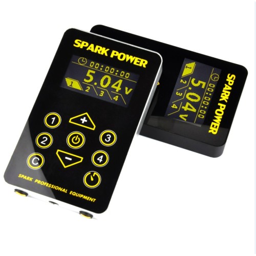 Alimentatore per tatuaggio touch screen OLED Spark®