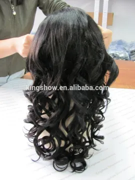 curly virgin human clip in hair extensions