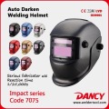 Güneş enerjili Otomatik kararan TIG kaynak kask / argon ark kaynak maskesi / taşlama kask Code.7075