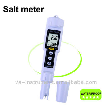 Hand salt meter