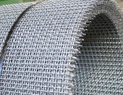 galvanized crimped wire mesh