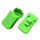 Cadeaux verts Cendrier en plastique Clip ceinture Carry Case