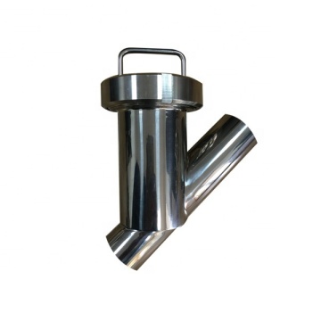 Stainless Steel Sanitary Threaded Welded Y Type Strainer