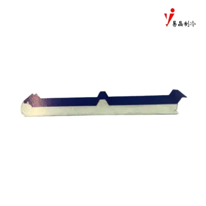 Three crest color steel PU roof panel