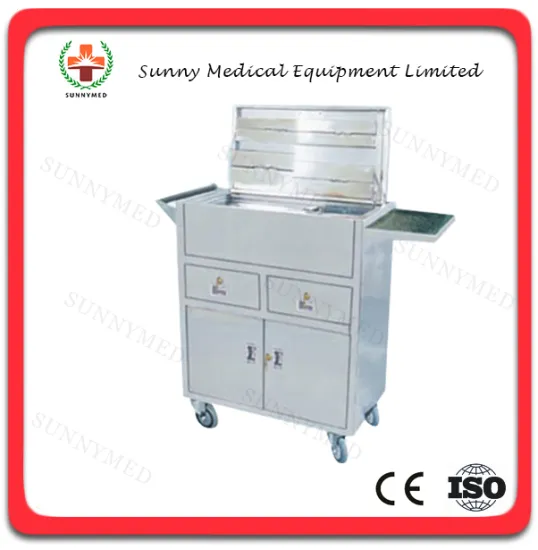 SY-R046 High quality hospital Emergency Treatment Cart for sale