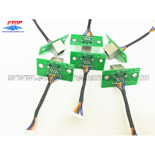 Adaptor RJ45 ke perakitan PCB