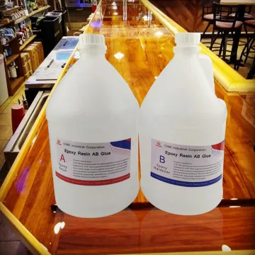 CNMI Clear Resin Epoxy AB Glue and Hardener for Wood Coating