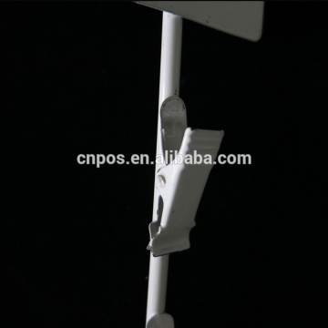 metal clip strip for supermarket hanging goods