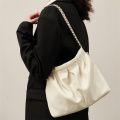 Chain Tote Bag for Women Cowhide Single-Shoulder Bag