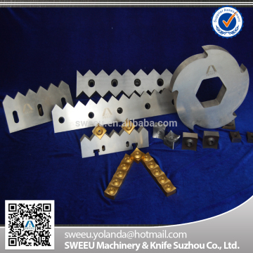 HOT SALE Double Shafts Shredder Knife