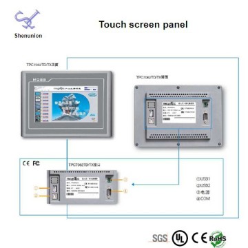 touch screen control panel 7 inches tft lcd color monitor