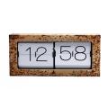 Unique Big Wooden Box Flip Clock