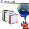 Potting Solution with Liquid Silicone for HEPA Filters