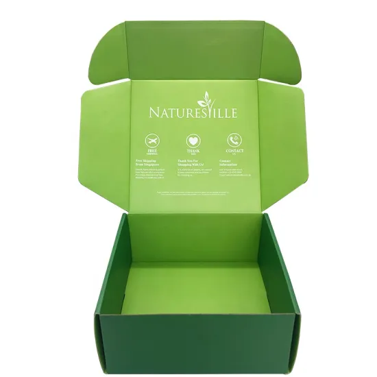 Custom Logo Luxury Shoes Gift Packaging - Corrugated Mailer Boxes for Shipping
