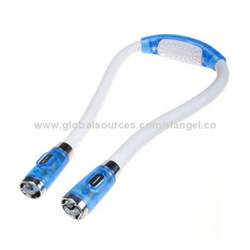 Hug light, hands-free & flexible, good for reading & working