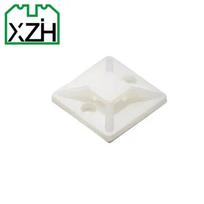 Nylon Cable Tie Mounts - 3M Self-Adhesive Cable Tie Fixing Seat