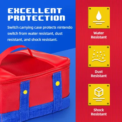 Portable Storage Messenger Bag for Nintendo Switch - Video Game Travel Case