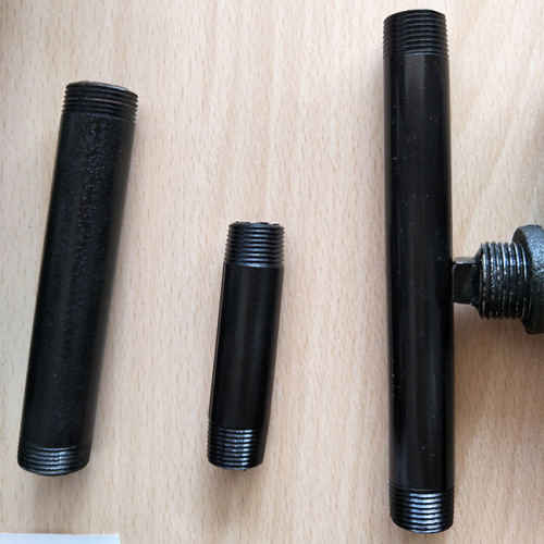 Malleable iron black pipes 1/2 inch used in bike holder, coat hook ,shelf etc