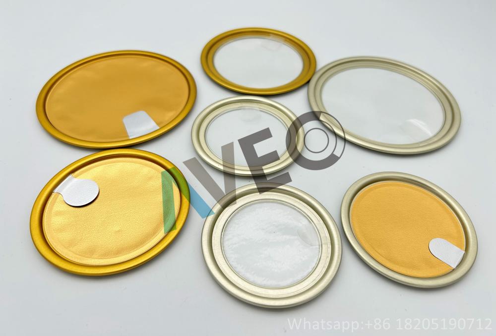 transparent membrane peel off lids for retort food