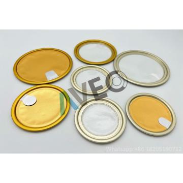 transparent membrane peel off lids for retort food