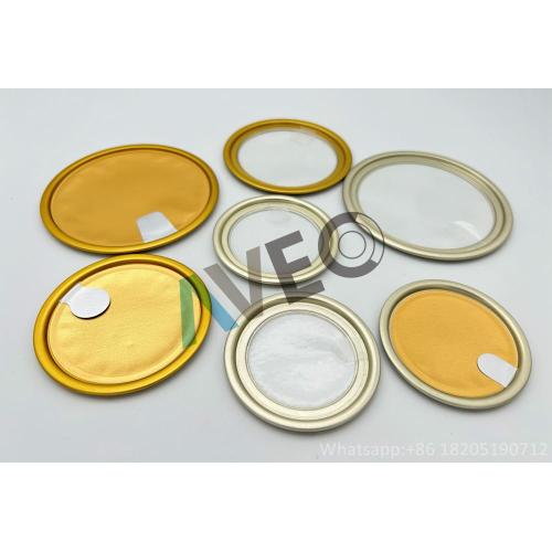 transparent membrane peel off lids for retort food