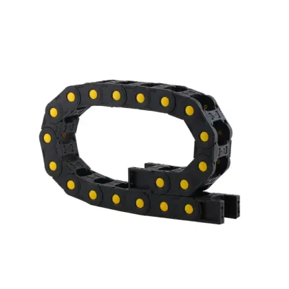 High-strength cable drag chain fully enclosed engineering