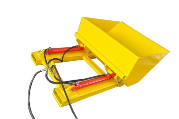 Hydraulic Forklift Bucket with 180 degree tilt function