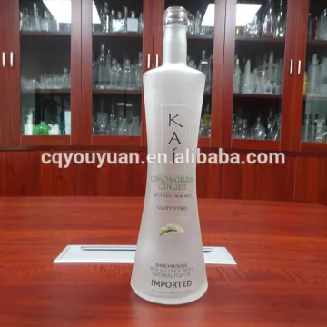 White Frost Screw Top Glass Bottle Flint 750ML Empty Liquor Bottles Sale