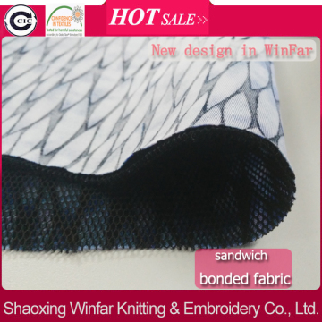 Winfar Textile Fresh Sandwich Bonded Combine Composite FDY Knit Fabric