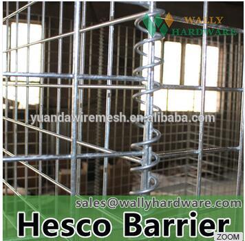 High quality army used hesco barrier military bastion wall