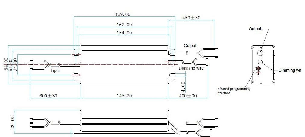 60W Driver Dimension