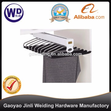 WD0102 Top mounted Pull out wardrobe trouser rack