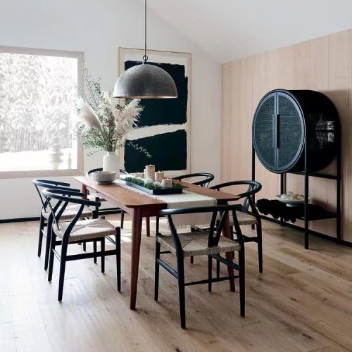Móveis para casa Luxo nórdico Design moderno design estofado de tecido macio de veludo restaurante Cadeiras de sala de jantar para restaurante