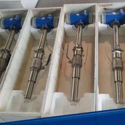 Intelligent Plug-in Pipe Flowmeter